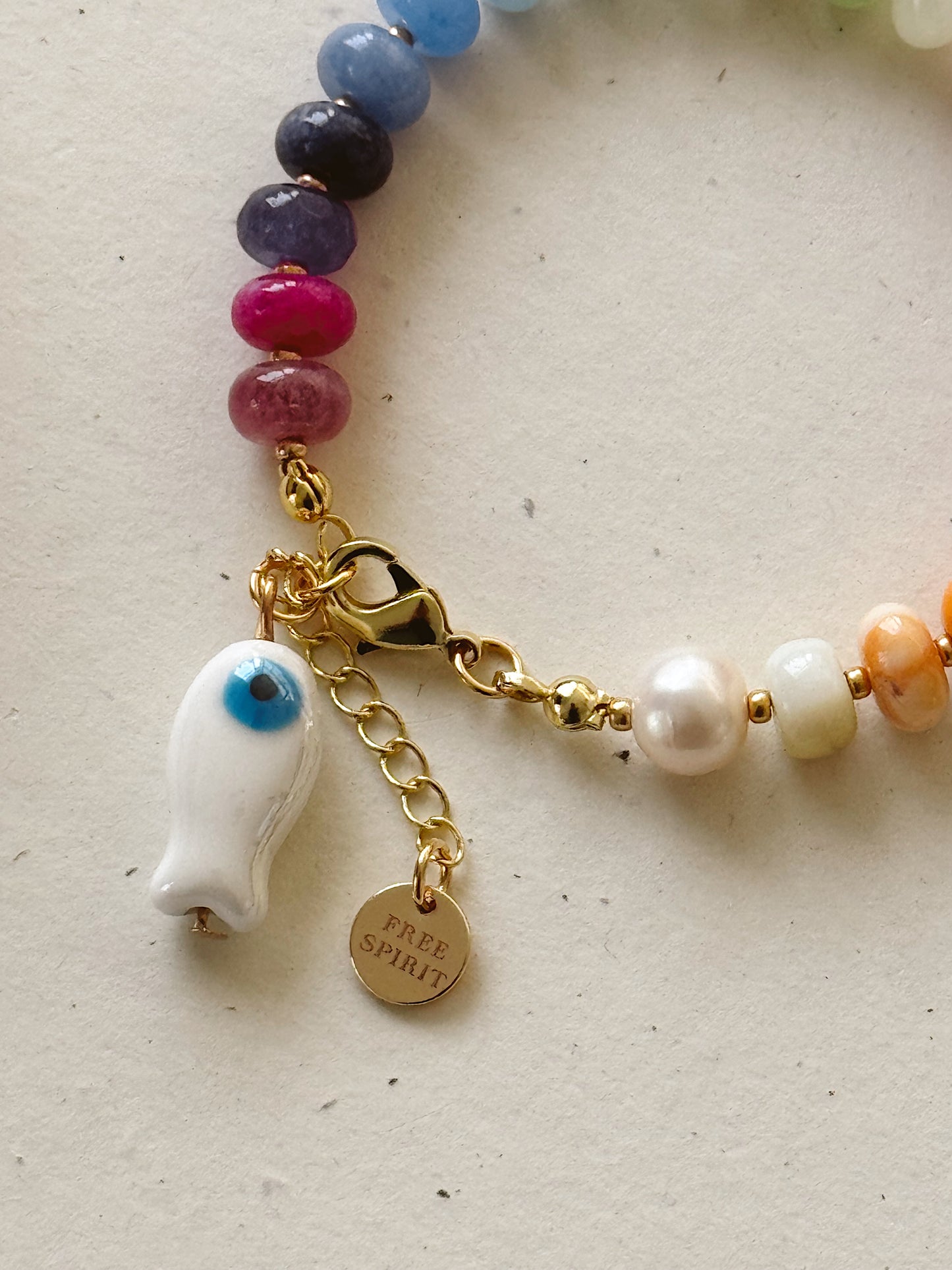 Candy Summer bracelet - natural stones image 2