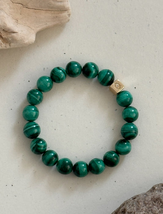 Empowerment and Transformation - Malachite 10mm - light image 0