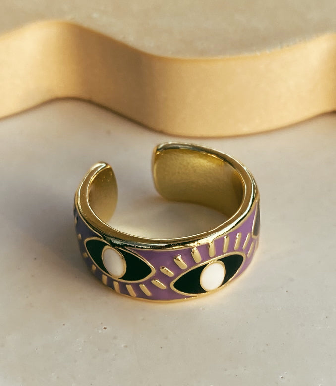 Purple eye ring  image 0