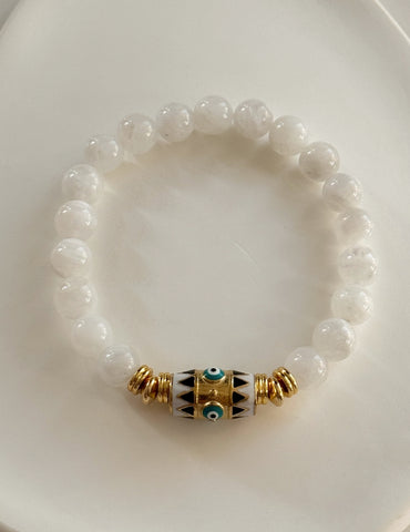 Lunar Guardian bracelet - moonstone  image 1