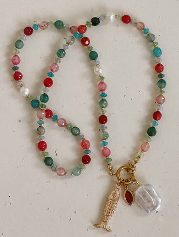 Marea necklace - love& abundance image 2