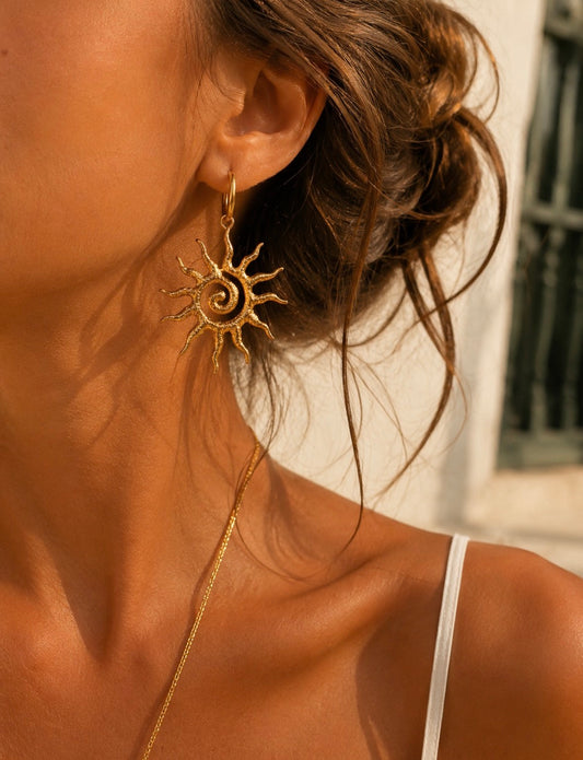 Sun kissed earrings