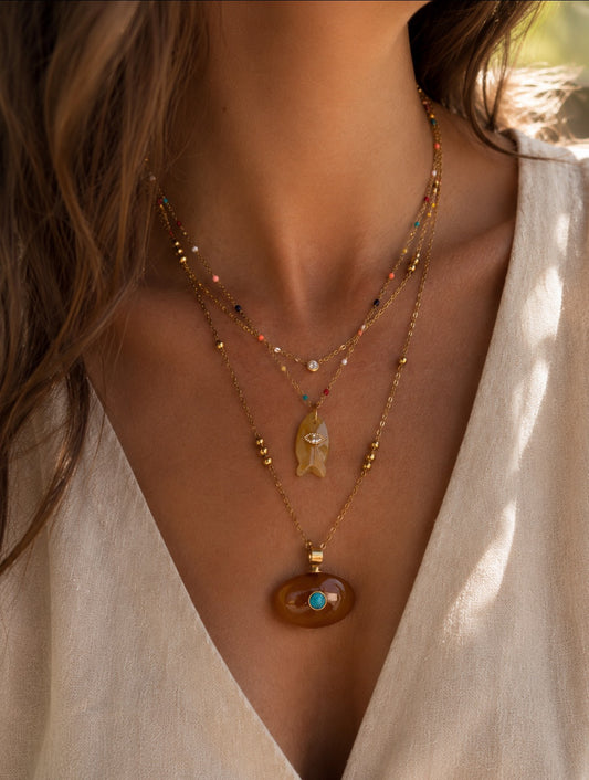 Golden Nomade necklace