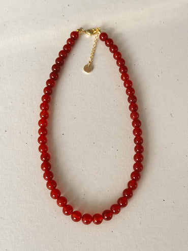 Carnelian necklace