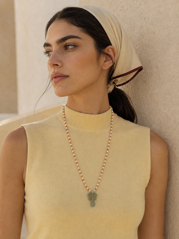 Palmera necklace - Aventurine