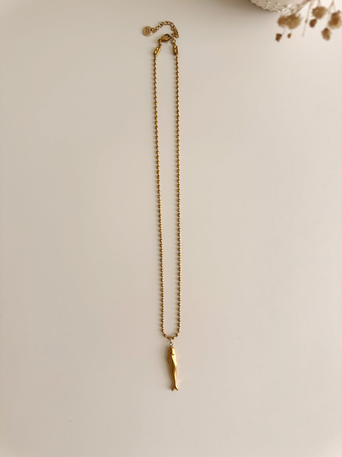 Golden Fish necklace chain