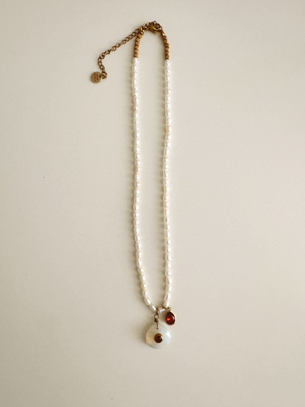 Pearl Talisman necklace - opal