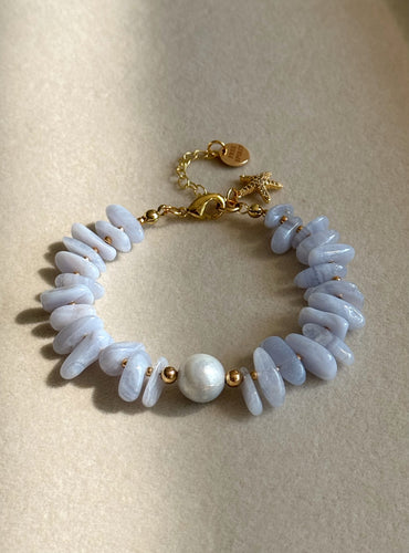 Stone of Tranquility - blue lace agate image 1