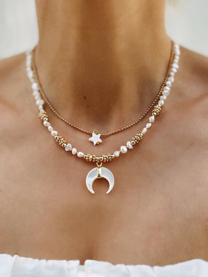 Moon necklace  image 1