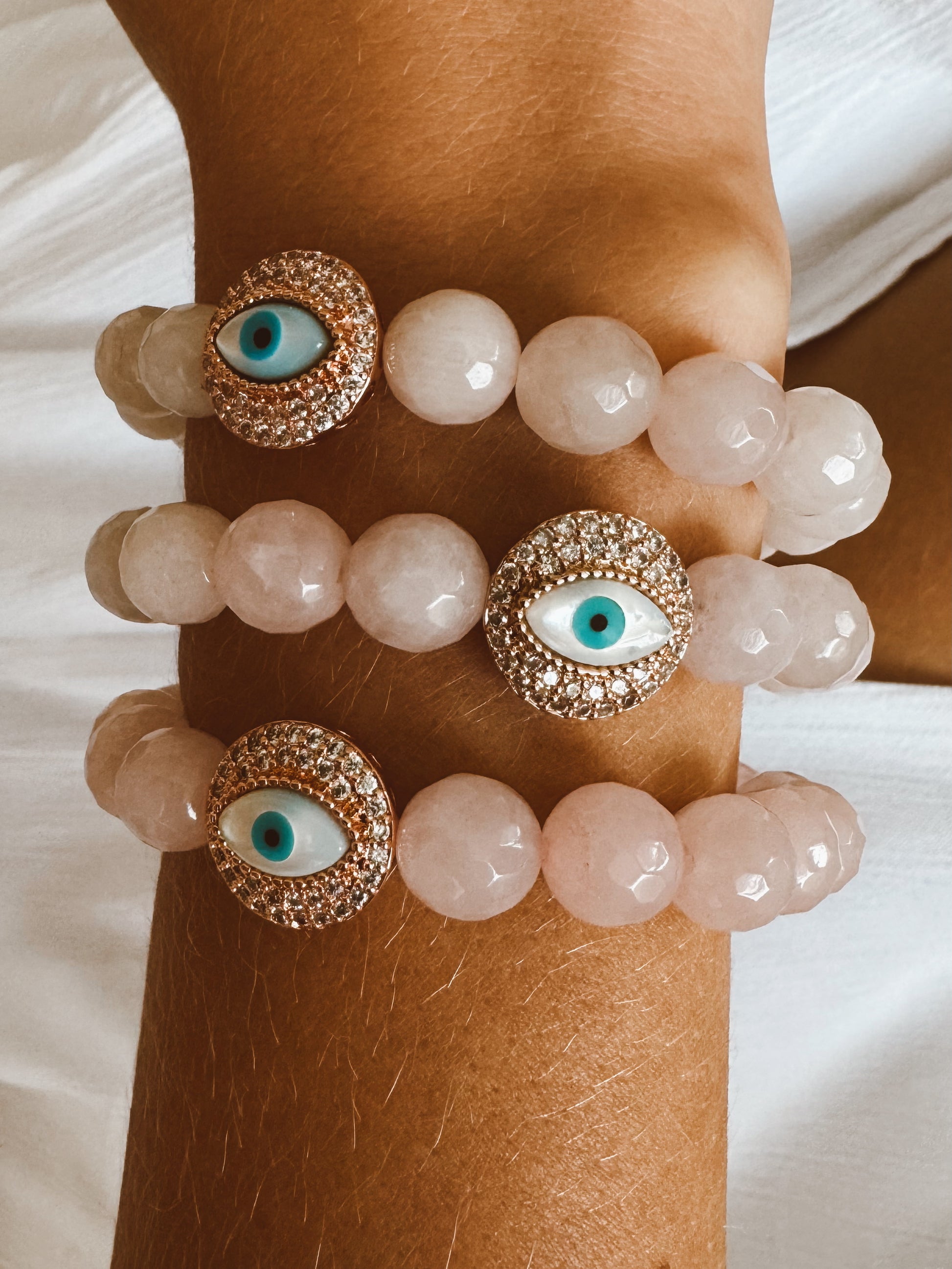 Love Watcher - rose quartz 10mm image 0