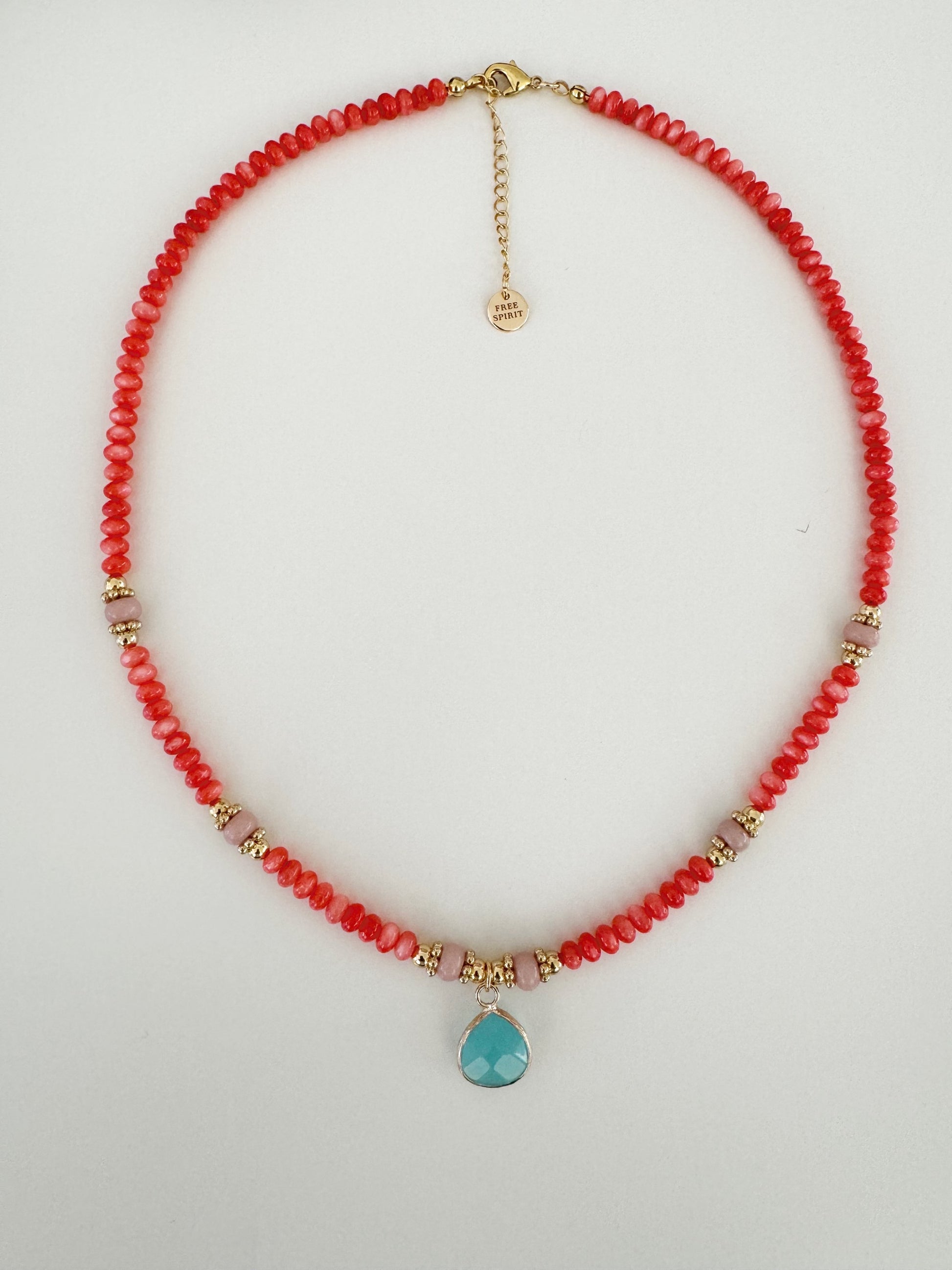 “Coral Breeze” necklace  image 1