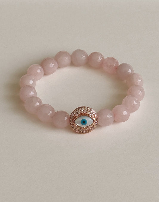 Love Watcher - rose quartz 10mm image 1