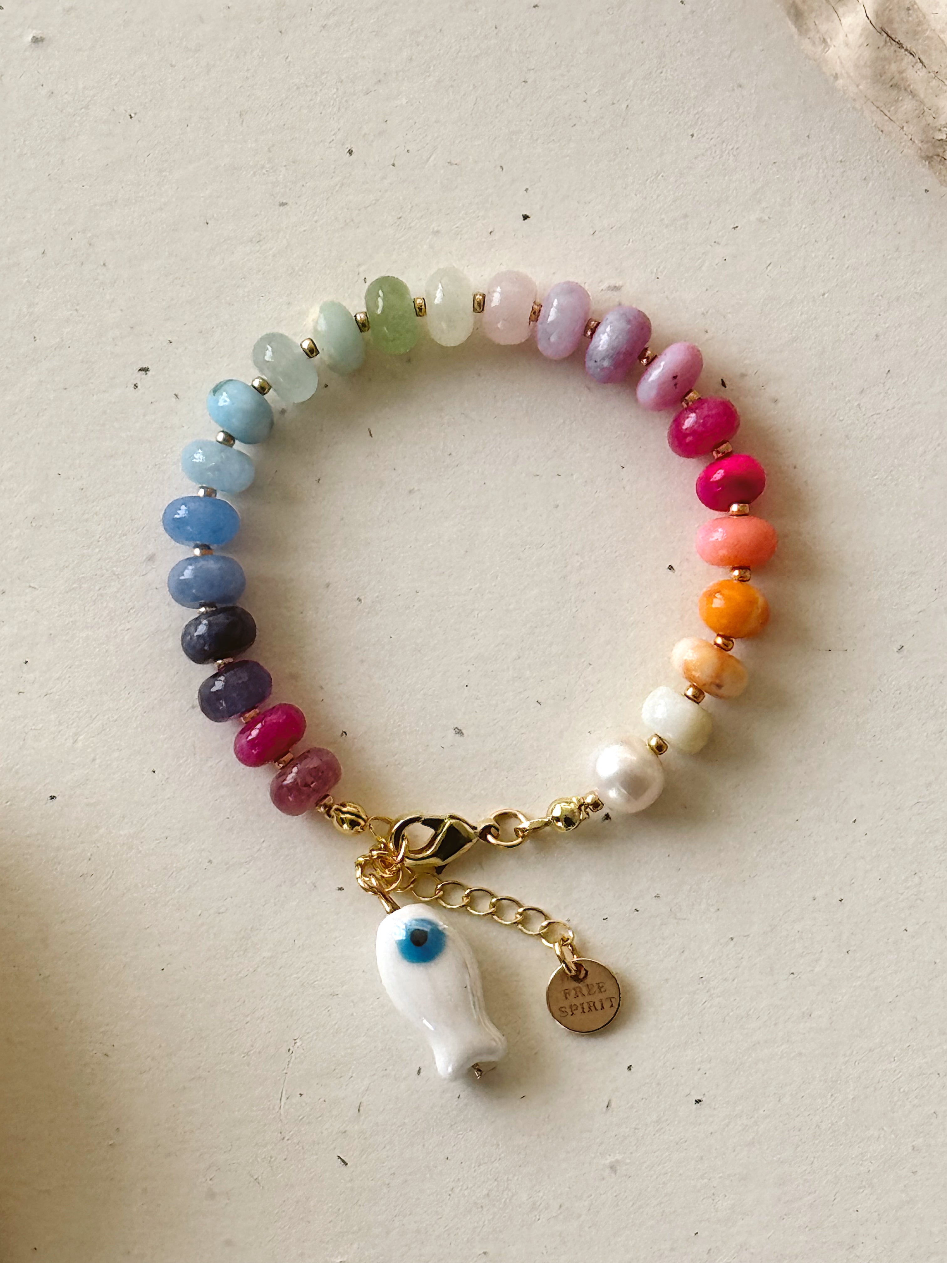 Candy Summer bracelet - natural stones  image 0
