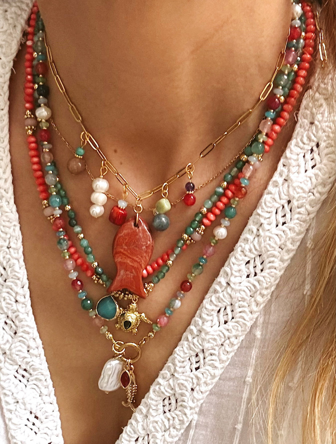 Marea necklace - love& abundance  image 0