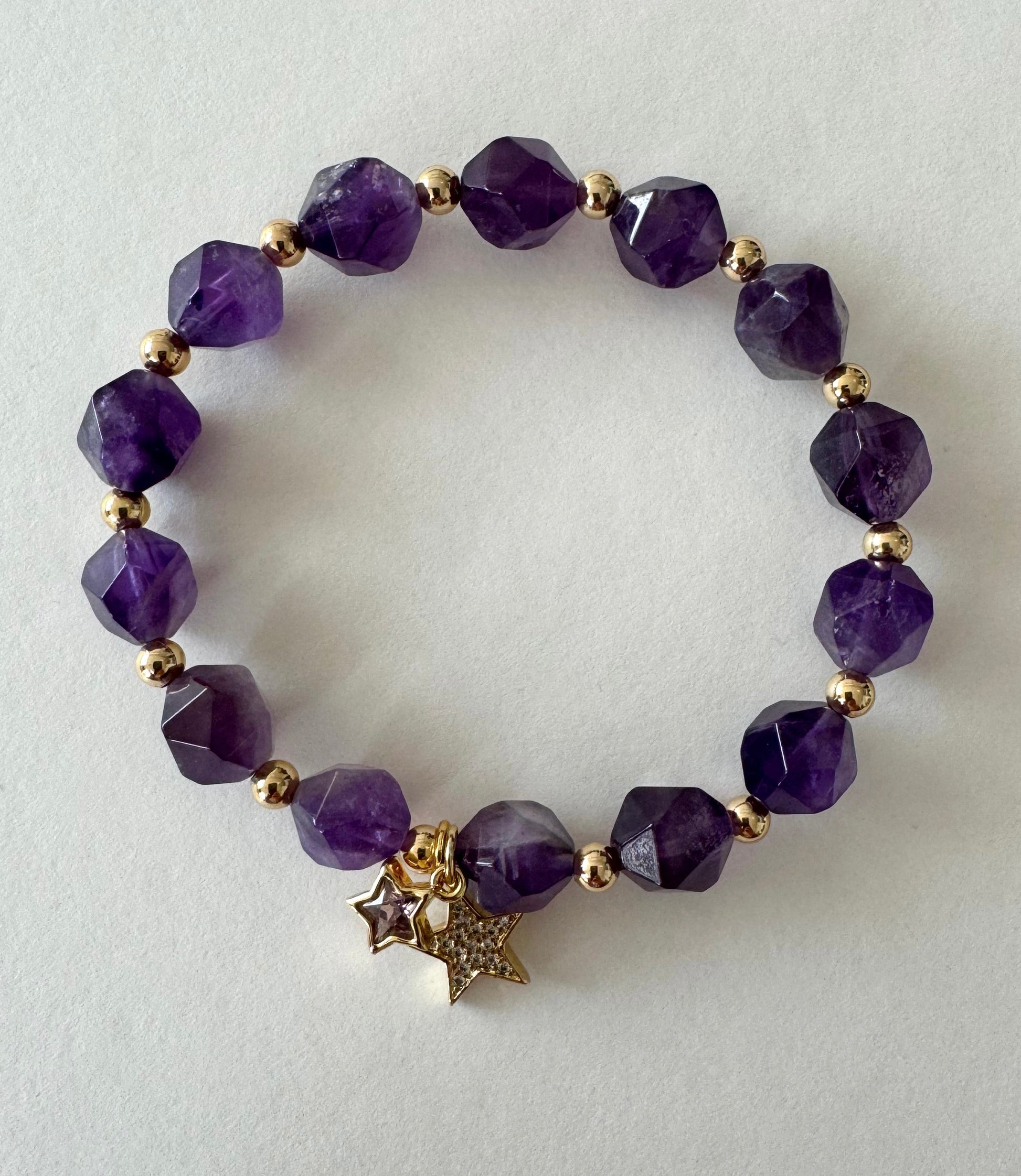Cosmic Girl - amethyst bracelet  image 1