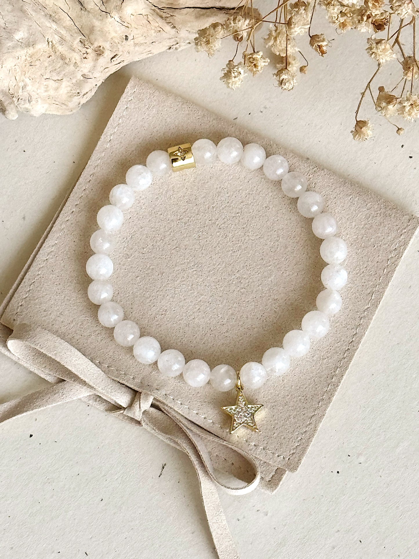 Celestial Moonstone Bracelet image 0
