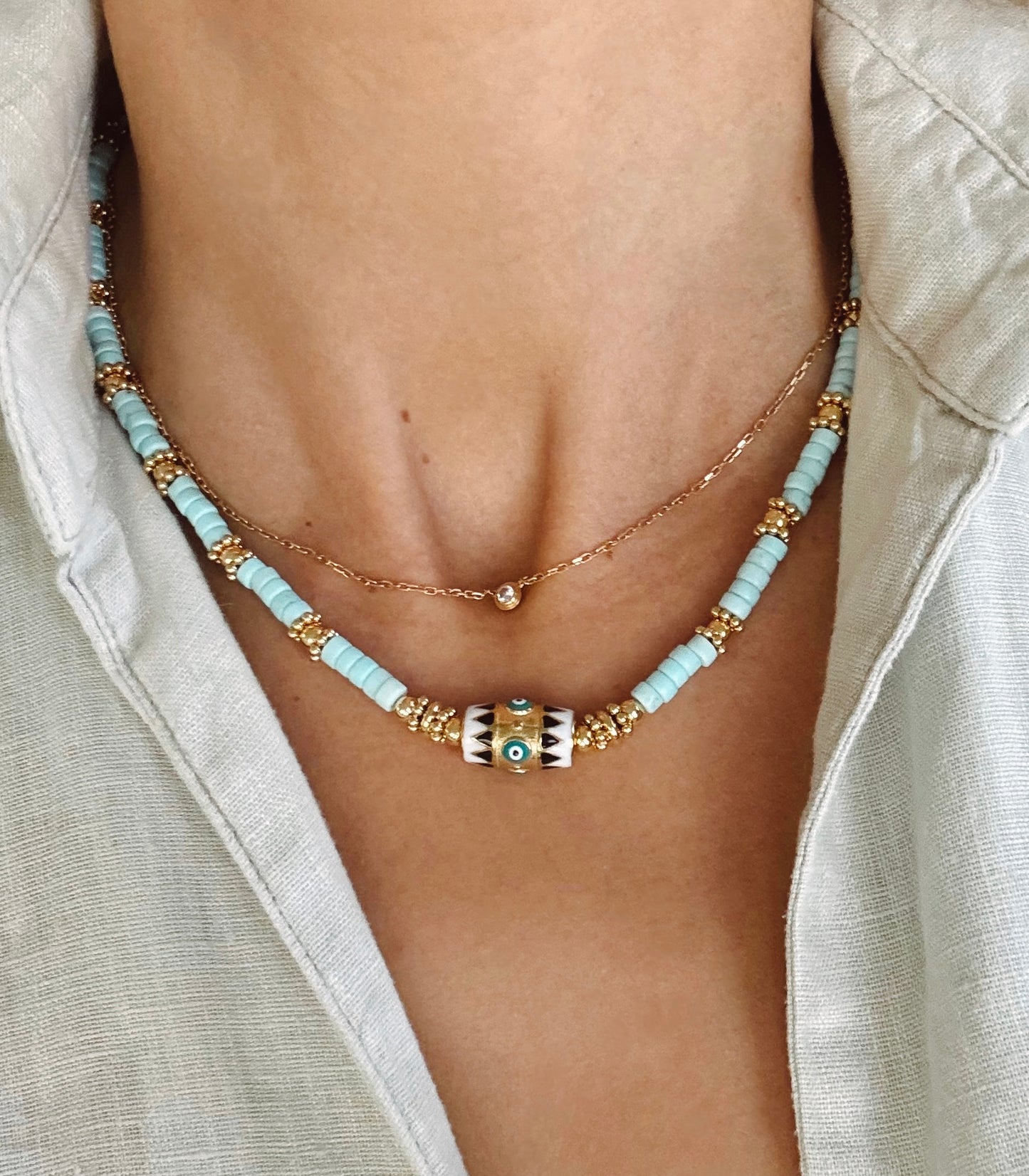 “Blue magic” necklace  image 2