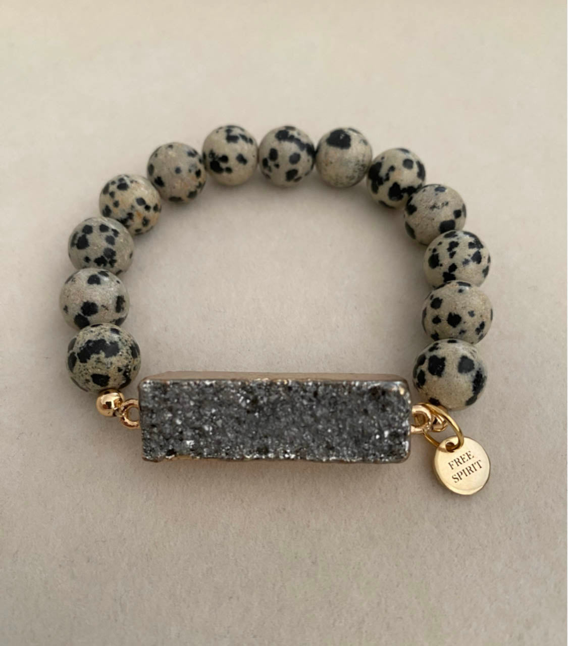 Dalmatian Jasper bracelet image 0