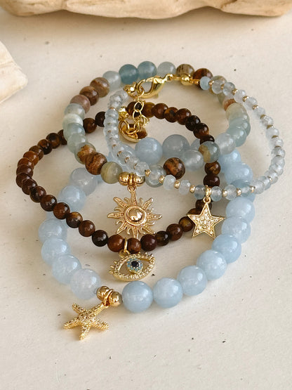 Power and protection - Tiger Eye bracelet - 4mm image 3