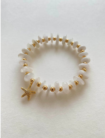 Moonstone Starfish bracelet  image 0