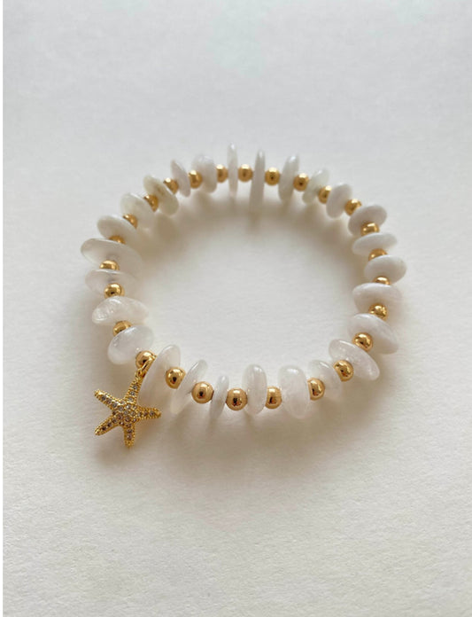 Moonstone Starfish bracelet  image 0