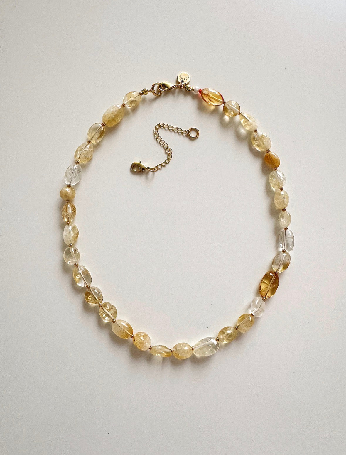 Honey Citrine necklace
