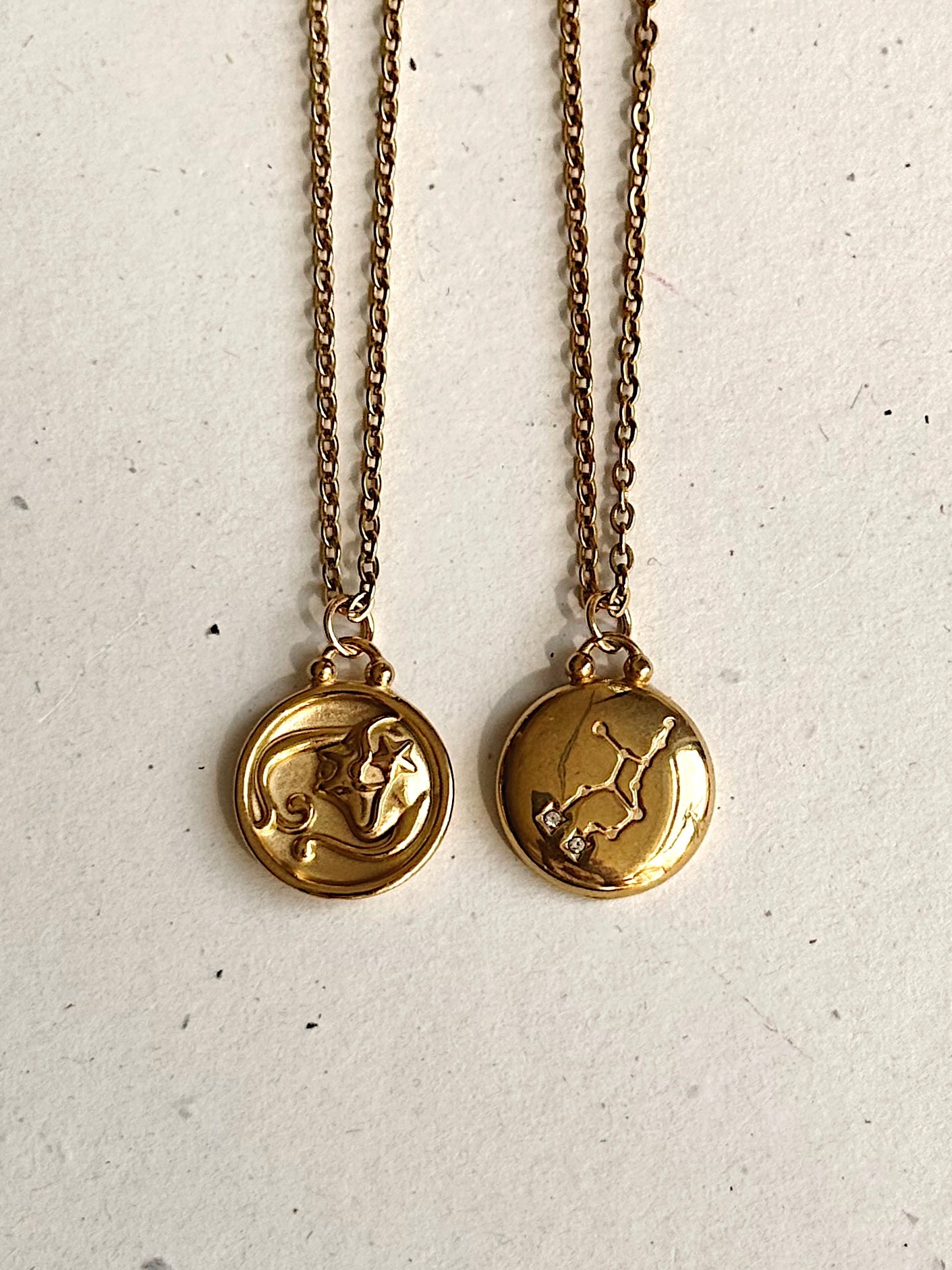 Two-Sided Zodiac Necklace