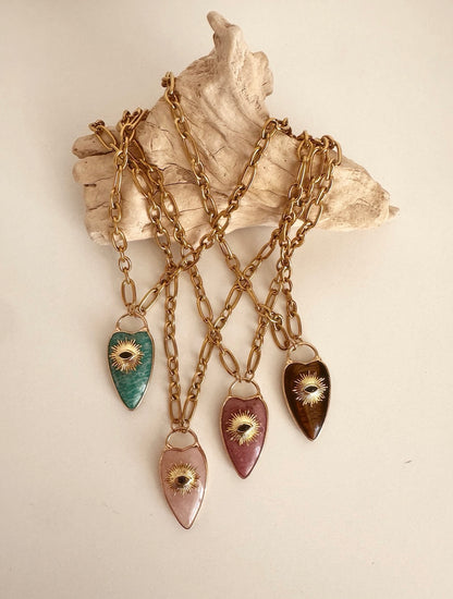 Celestial Love Eye necklace
