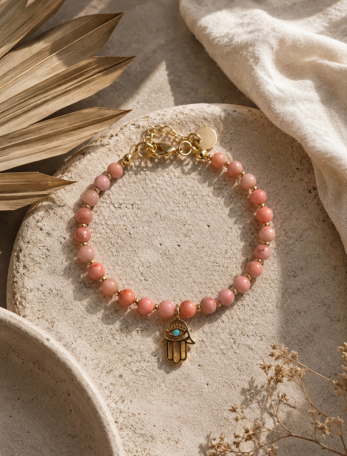 Coral Blessing bracelet