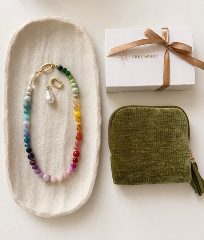 Power Chakra Necklace - limited free gift pouch