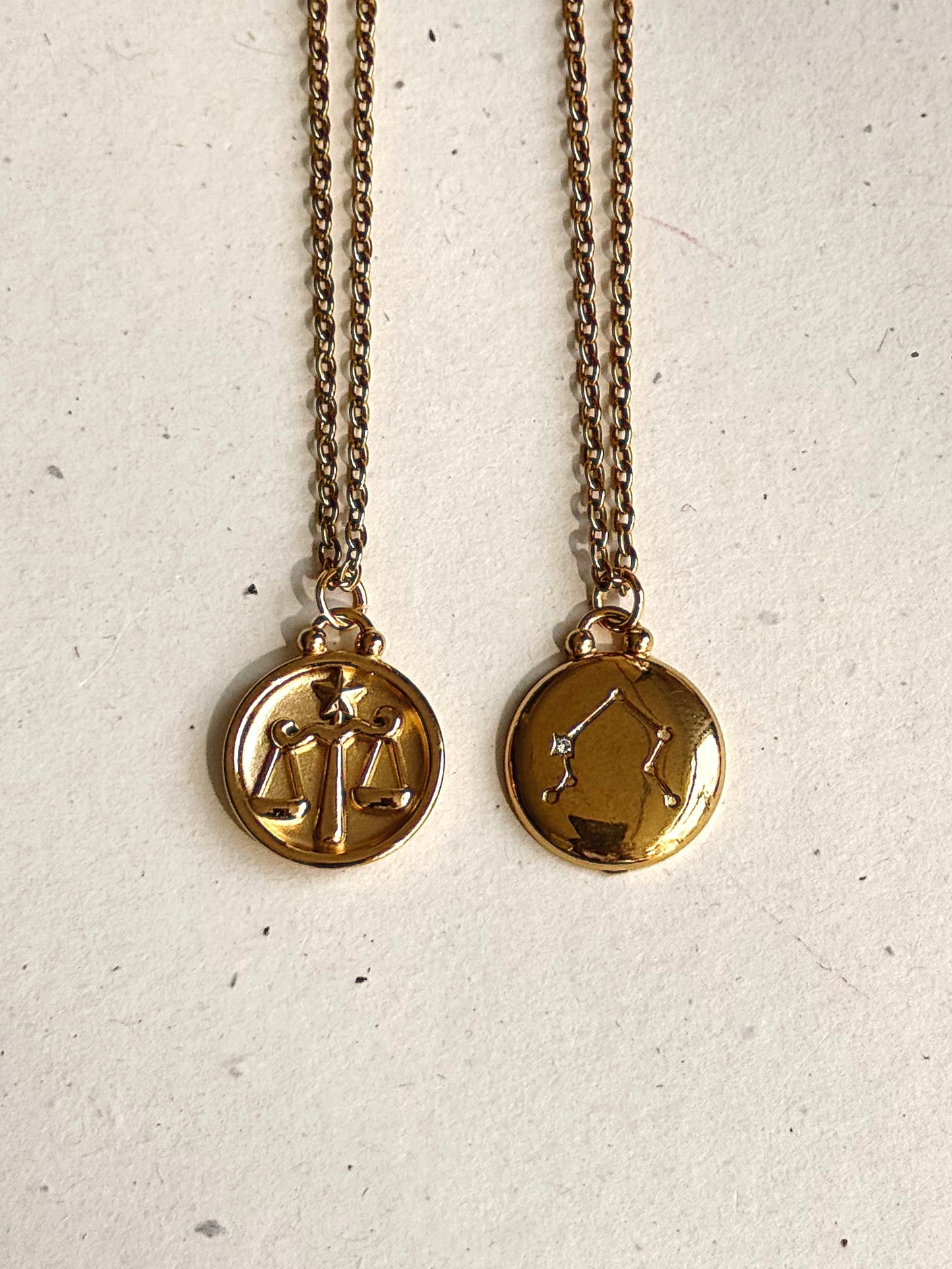 Two-Sided Zodiac Necklace