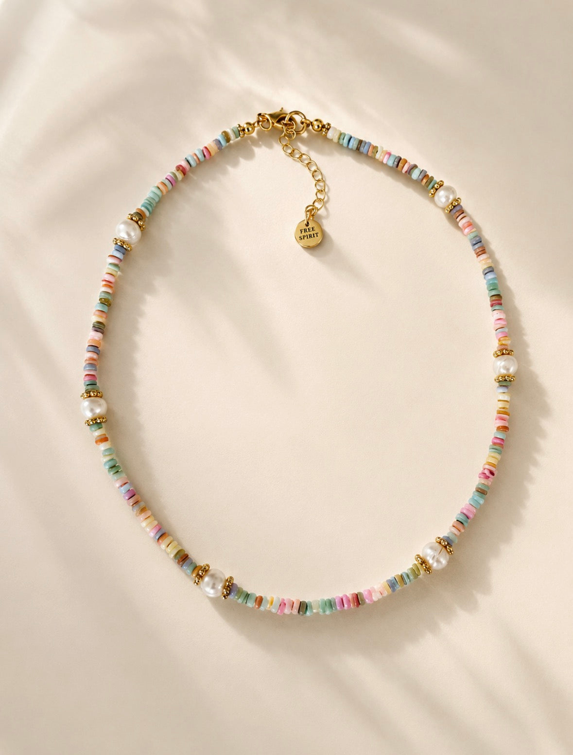Tropical Rainbow necklace