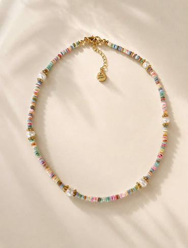 Tropical Rainbow necklace