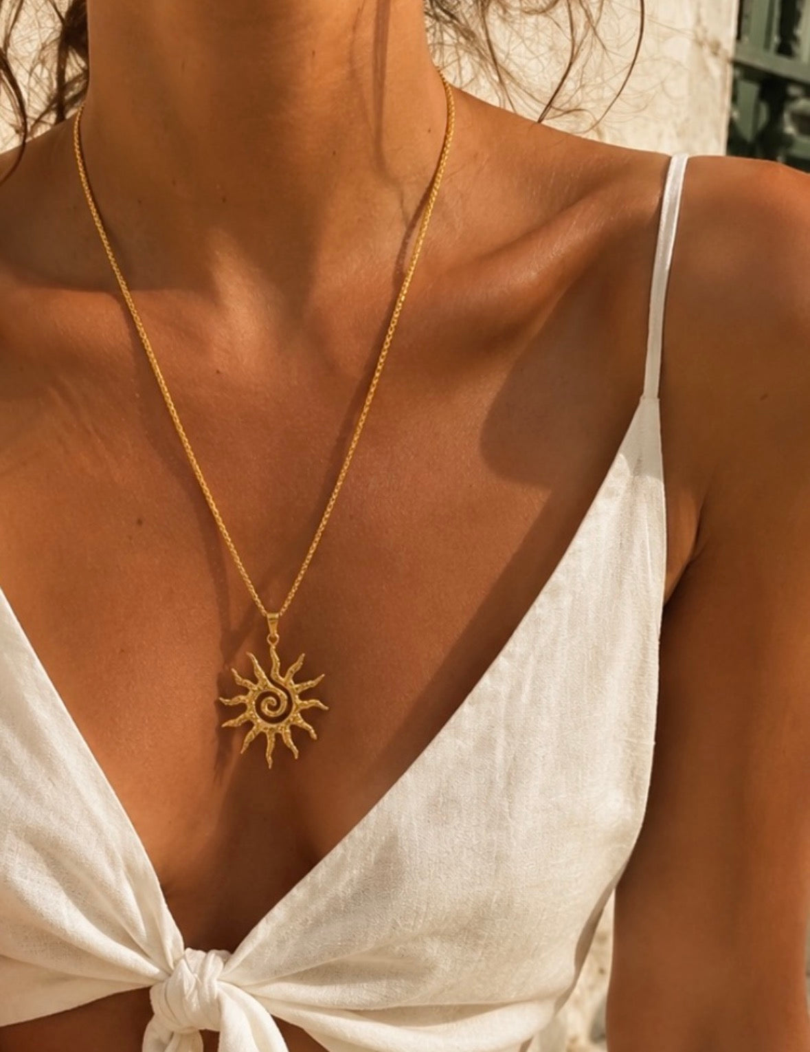 Sun kissed necklace