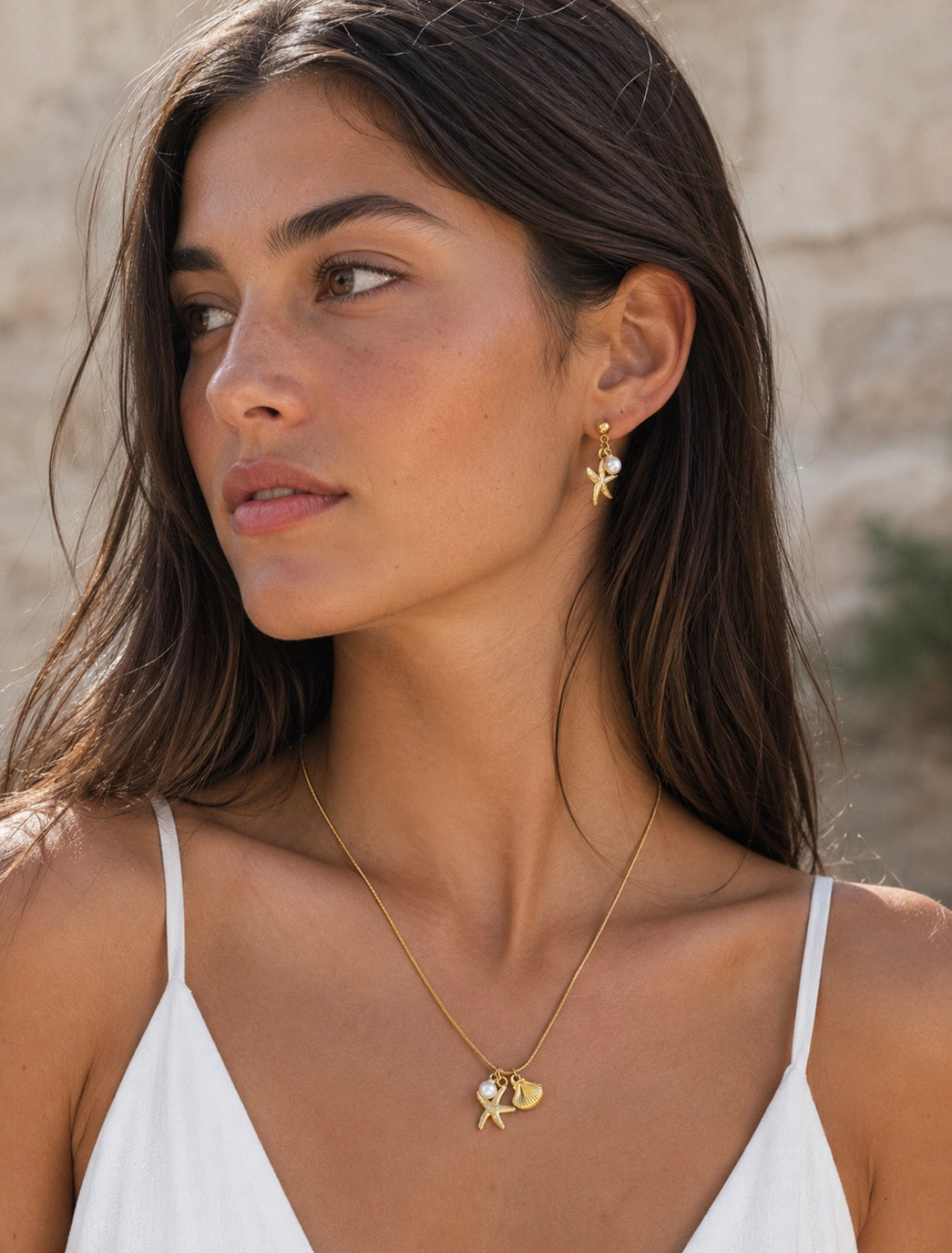 Atlantis Muse set necklace+earrings