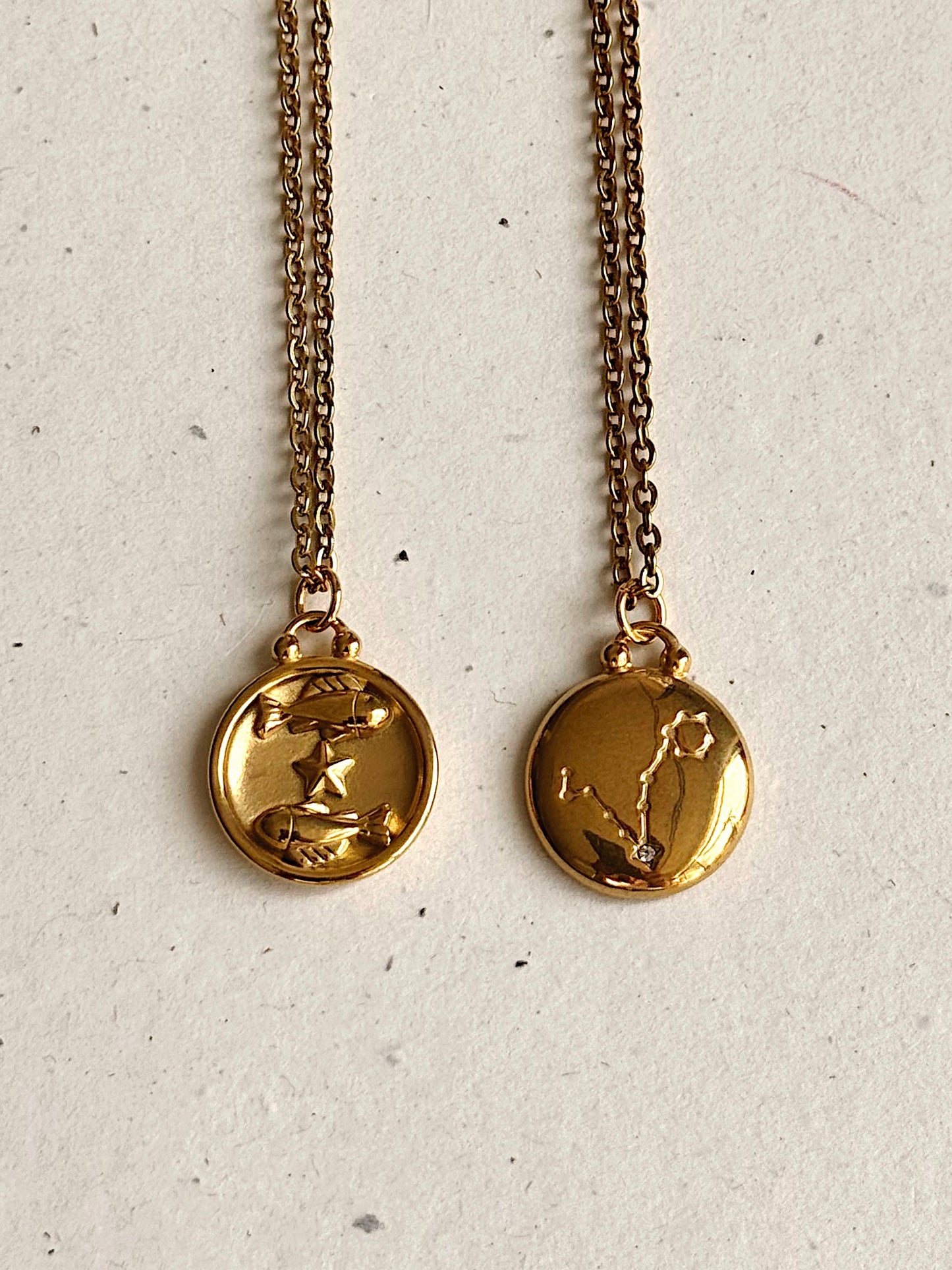 Two-Sided Zodiac Necklace