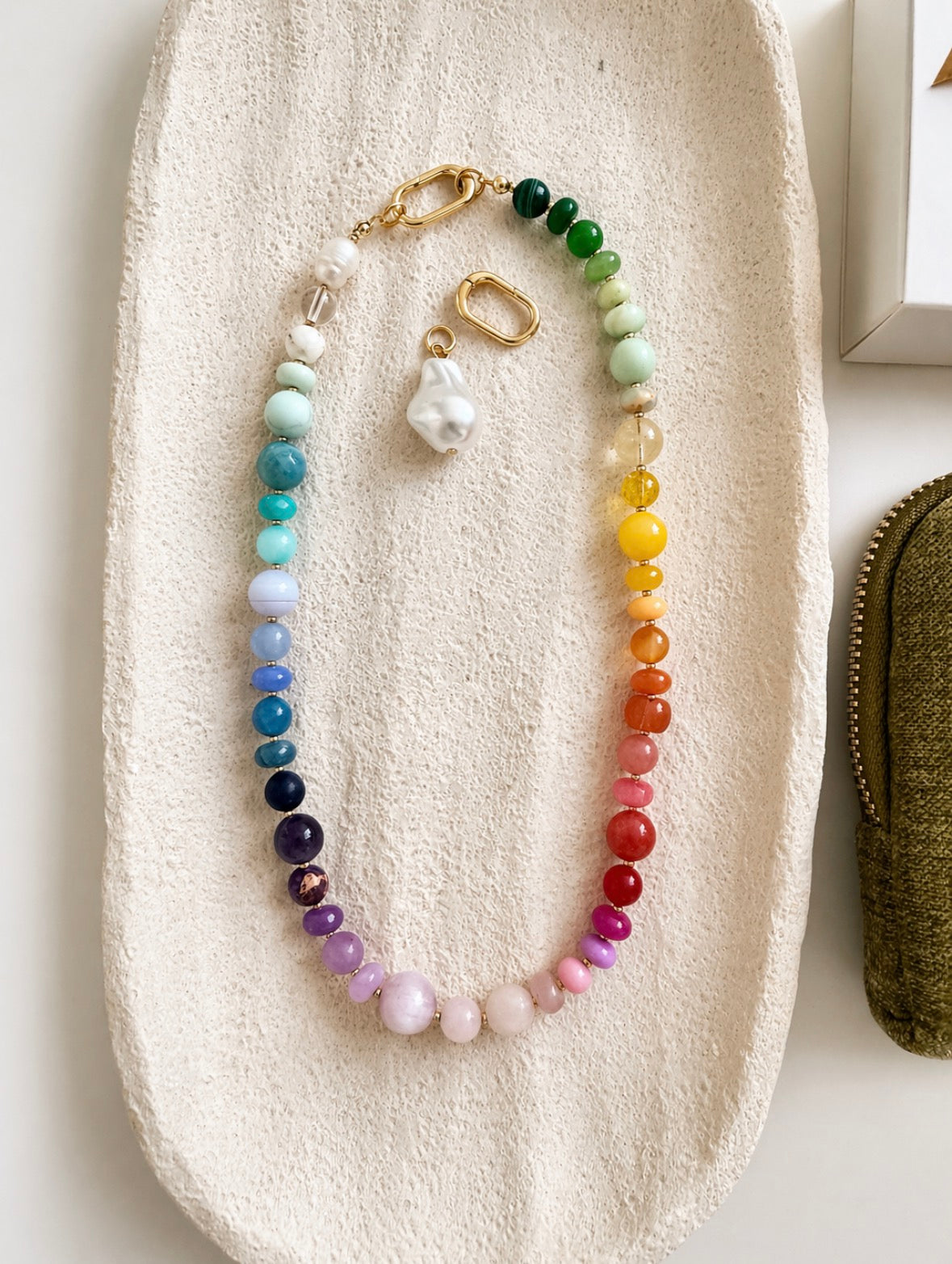 Power Chakra Necklace - limited free gift pouch