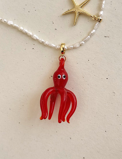 Octopus pendant