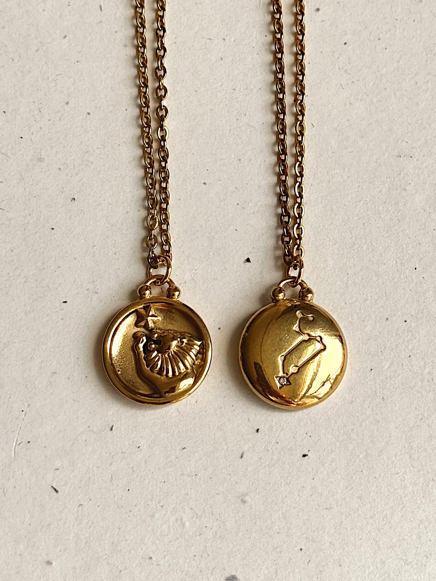 Two-Sided Zodiac Necklace