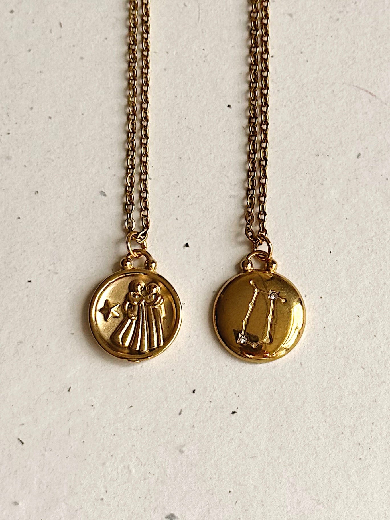 Two-Sided Zodiac Necklace