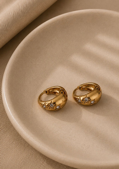Stardust Hoop earrings