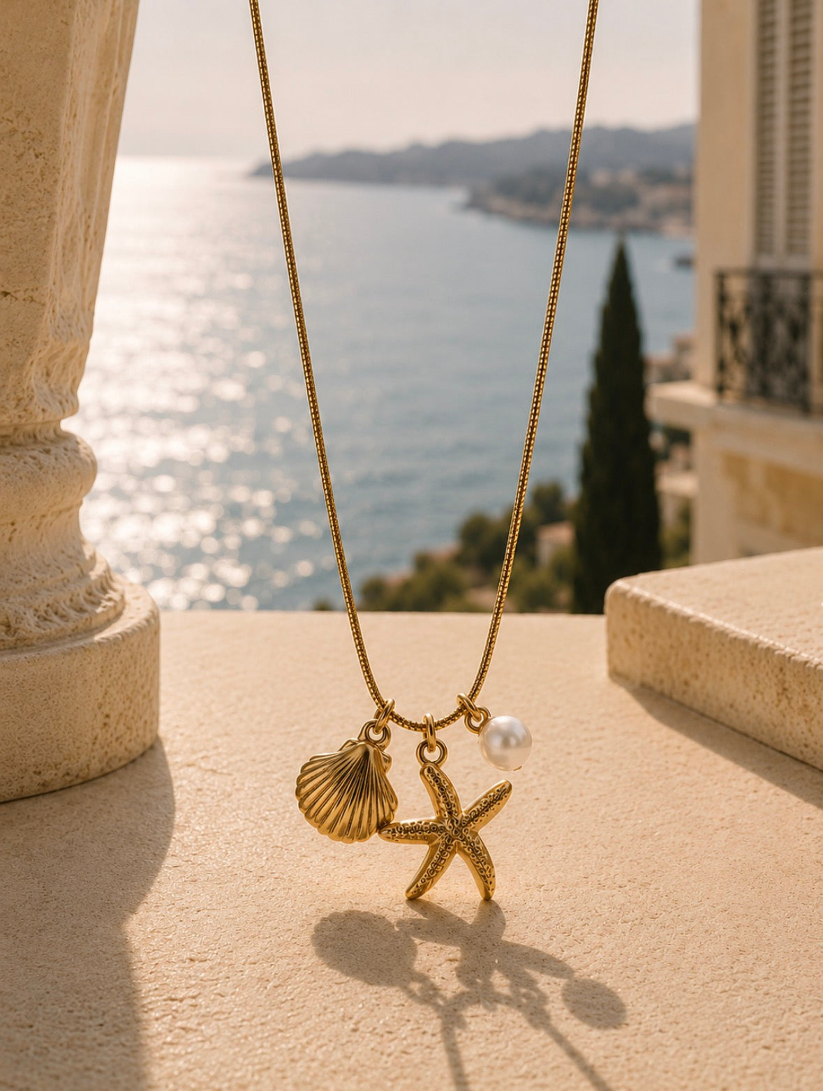 Atlantis Muse set necklace+earrings