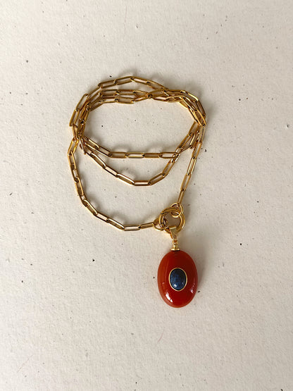 Fire & Depth talisman necklace