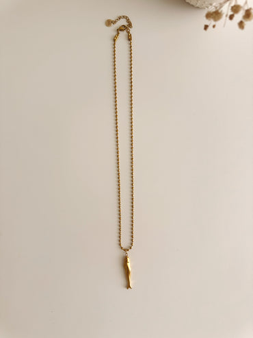 Golden Fish necklace chain