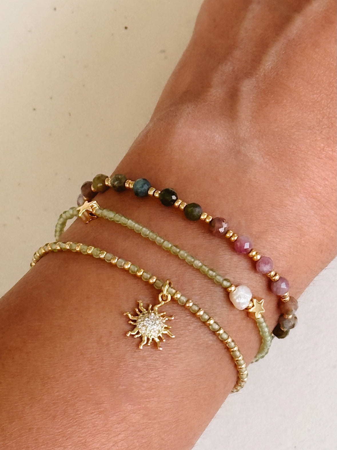 Aura bracelet - Tourmaline  image 0