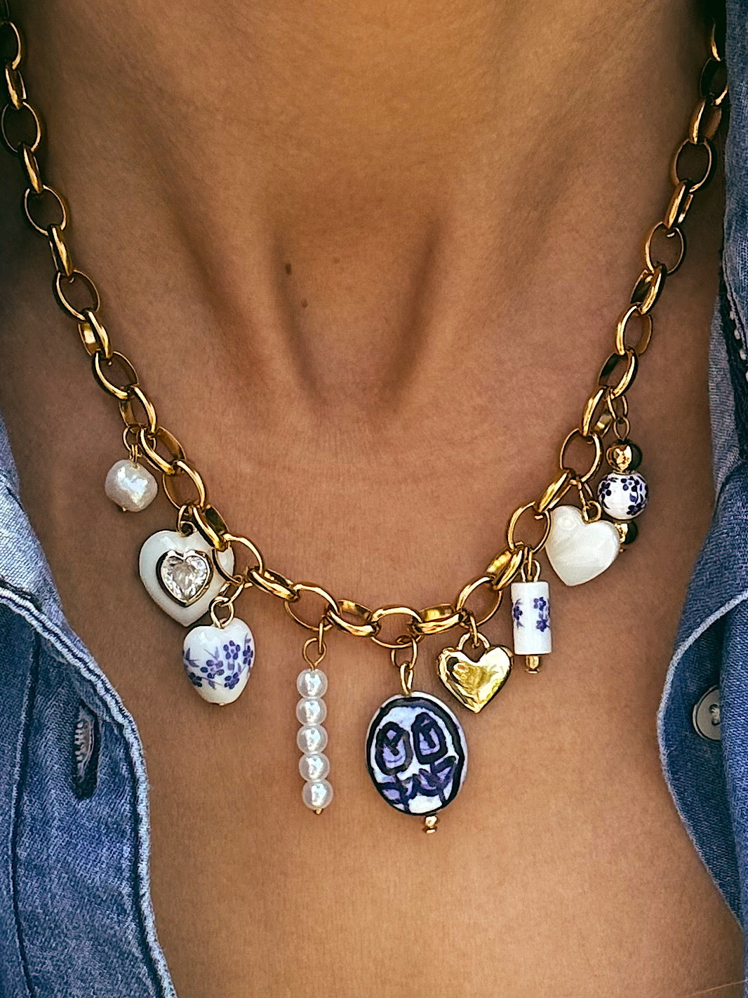 Summer romance - charm necklace  image 0