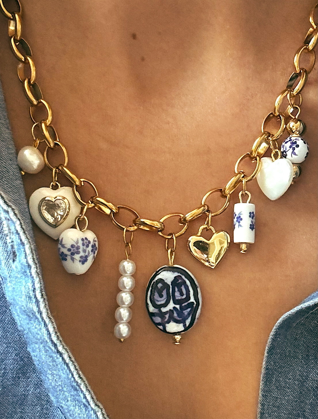 Summer romance - charm necklace  image 2