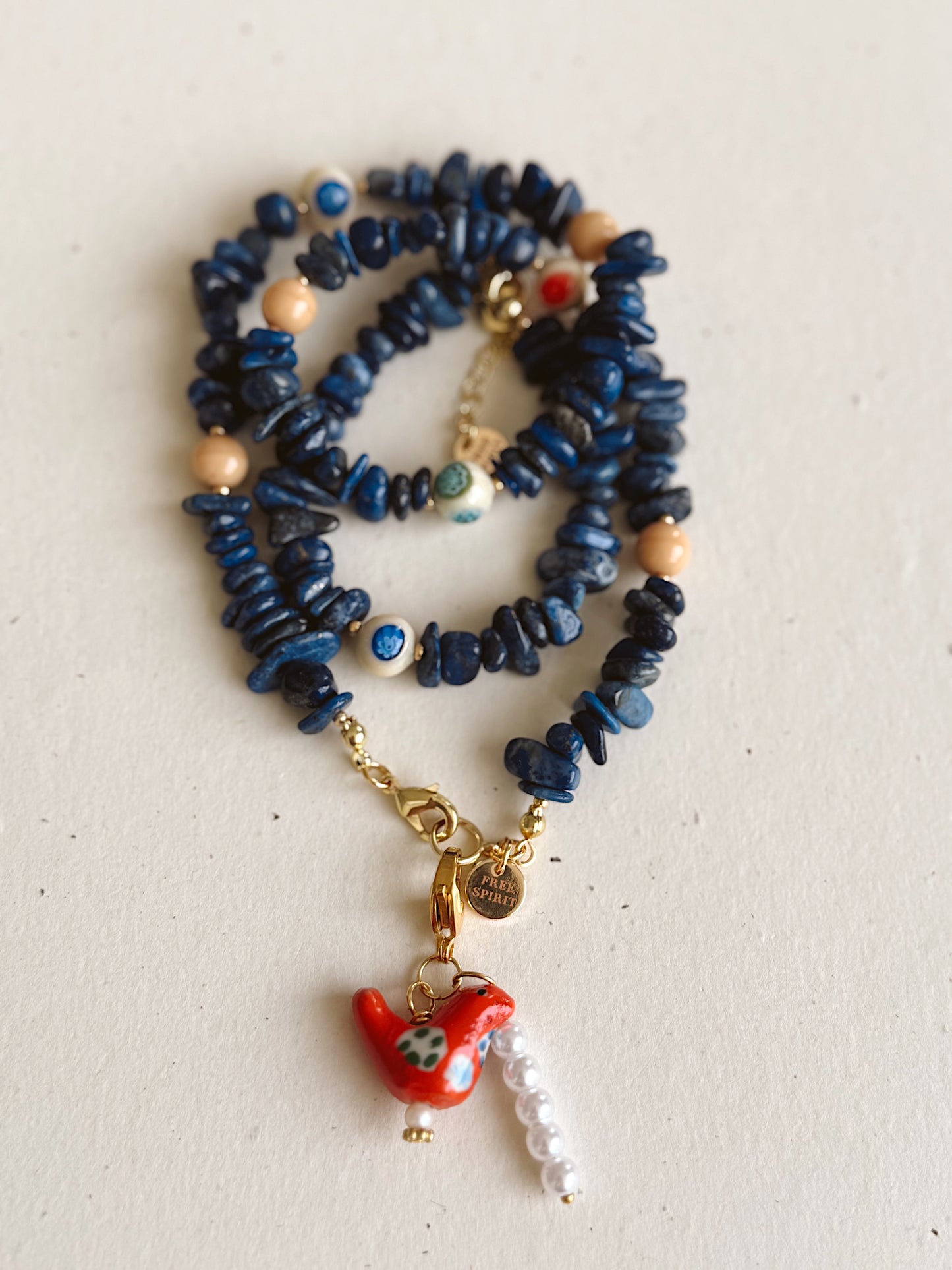 Lapis Lazuli Murano set image 1